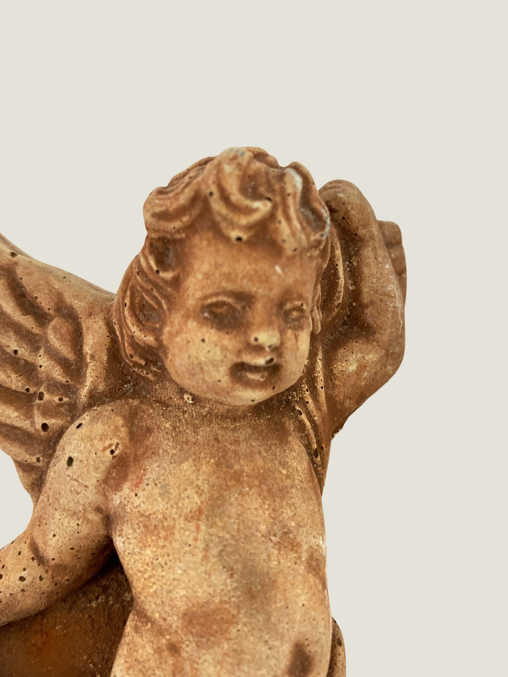 PAIRES D'APPLIQUES MURALES - TERRE CUITE