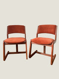 PAIRE DE CHAISES MID CENTURY